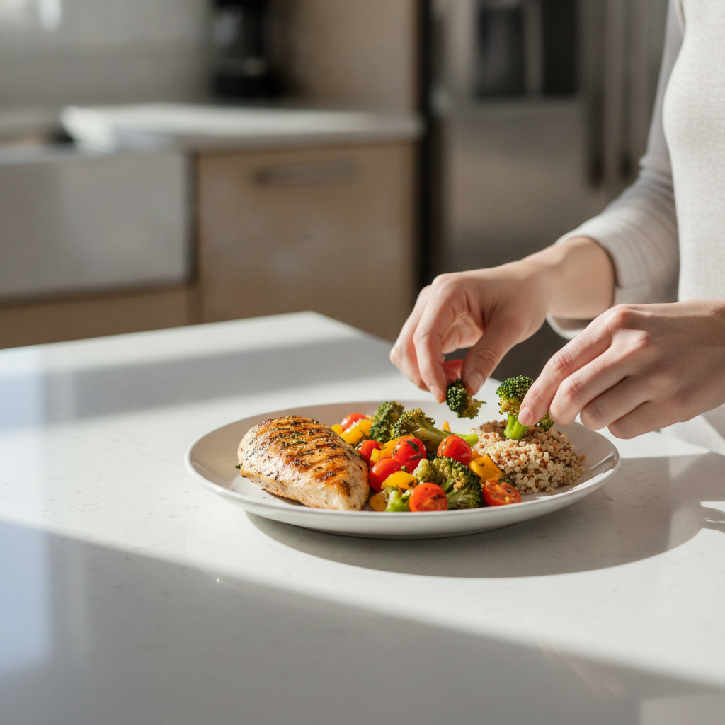Controlul porțiilor este un aspect crucial pentru oricine dorește să-și gestioneze greutatea. Chiar și alimentele sănătoase, consumate în cantități prea mari, pot contribui la creșterea în greutate. S…